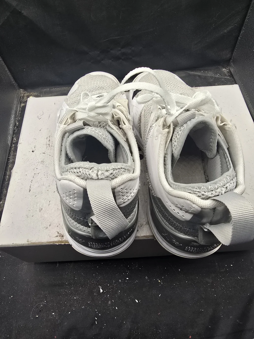 Jordan Men’s Athletic Shoes White Gray
